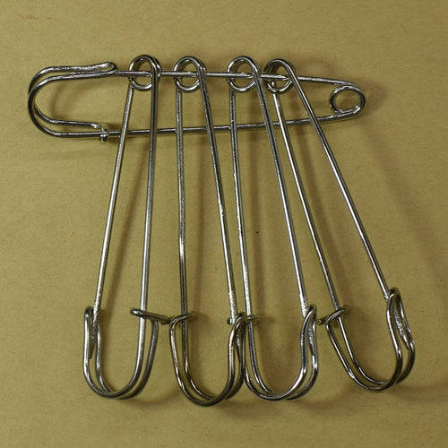 5PCS Iron Kilt Pins Stainless Steel Safety Pins DIY Craft Garment Accessories Supplies DIY Handmade Sewing Craft Tools - CosCouture