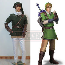 Load image into Gallery viewer, Anime The Legend of Zelda Zelda Link Cosplay Costume - CosCouture

