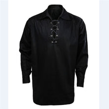 Load image into Gallery viewer, Takerlama Men&#39;s Scottish Jacobite Ghillie Kilt Shirt Casual Shirt Luxury All Safe Jacobite Ghillie Shirt  3 Colors - CosCouture
