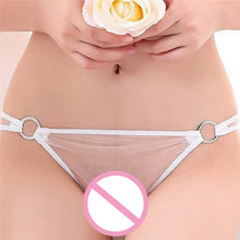 Load image into Gallery viewer, Women Sexy Mesh low-Rise Transparent G-string Panties Sexy Micro Thong Women Knickers Smooth Underwear Lingerie Briefs Thongs
