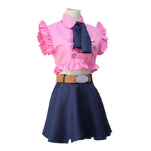 Load image into Gallery viewer, Cosztkhp Anime The Seven Deadly Sins Elizabeth Liones Cosplay Costume Full Set Dress(Top+Skirt+Bow tie+Belt) Halloween Costumes - CosCouture
