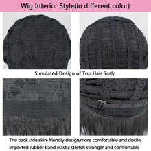 Load image into Gallery viewer, 【AniHut】Jabami Yumeko Wig Kakegurui Cosplay Wig Women Black 100cm Heat Resistant Synthetic Hair - CosCouture
