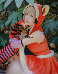 Love Live School Idol Project Kotori Minami Animal Hooded Dress Outfit Anime Cosplay Costumes - CosCouture