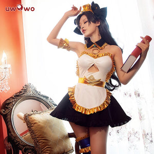 Uwowo Fate/Grand Order FGO Ishtar Cosplay Costume Costume Ishtar Maid Uniform Dress Halloween costume For Women Maid FGO - CosCouture