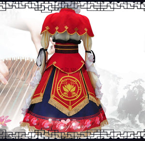 Love Live School Idol Project Yazawa Nico Seven Lucky Gods Dress Uniform Outfit Anime Cosplay Costumes - CosCouture