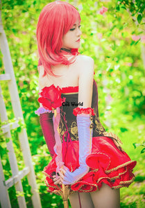 Love Live School Idol Project Nishikino Maki Flower Fairy Tube Tops Anime Cosplay Costumes - CosCouture