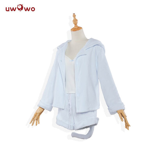 UWOWO Re:Life in a different world from zero Cosplay Rem Ram Sexy Cat Ear Ver Costume Women Anime Re zero Cosplay Pajamas - CosCouture