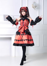 Load image into Gallery viewer, COSFANS 2019 New Anime DATE A LIVE Nightmare Tokisaki Kurumi Uniform Cosplay Costumes Full Set Party Fancy Lolita Princess Dress - CosCouture

