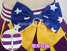 Load image into Gallery viewer, Love Live School Idol Project Tojo Nozomi Cheerleader Tee Dress Uniform Outfit Anime Cosplay Costumes - CosCouture
