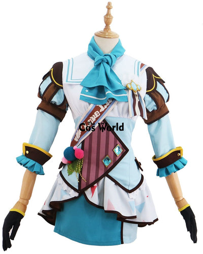 Love Live School Idol Project Ayase Eli Ice Cream Dress Uniform Skirt Outfit Anime Cosplay Costumes - CosCouture