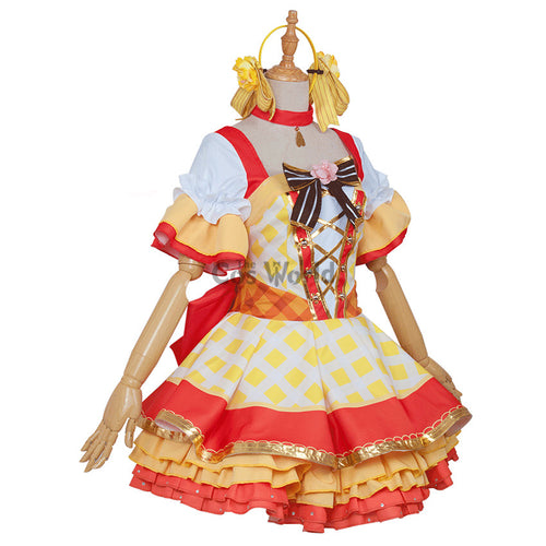 Love Live School Idol Project Hoshizora Rin Flower Bouquet Dress Uniform Outfit Anime Cosplay Costumes - CosCouture