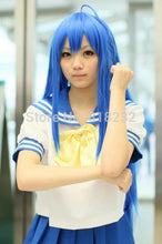 Load image into Gallery viewer, Lucky Star Izumi Konata Short Sleeve Sailor Suit School Uniform Outfit Anime Cosplay Costumes - CosCouture
