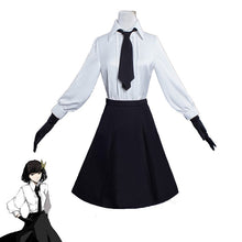 Load image into Gallery viewer, Cosroad Anime Bungo Stray Dogs Akiko Yosano Cosplay Costumes School Uniform Suit Akiko Yosano Halloween Plays Wig - CosCouture
