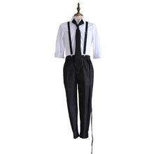 Load image into Gallery viewer, Cosroad Anime Bungo Stray Dogs Atsushi Nakajima Cosplay Costumes Wigs Shirts Pants Tie Gloves Set - CosCouture
