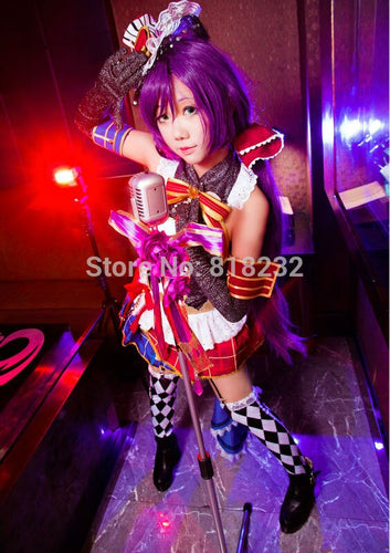 Love Live School Idol Project Tojo Nozomi Tube Tops Maid Dress Uniform Outfit Anime Cosplay Costumes - CosCouture