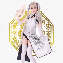 Load image into Gallery viewer, Anime Yosuga no Sora Men Women Cheongsam Lolita Dresses Kasugano Sora Cosplay Costumes Sexy Chinese gown Dress - CosCouture
