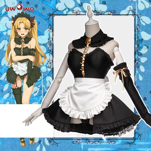 UWOWO Anime FGO Game Ereshkigal Cosplay Costume Maid Uniform Cosplay Costume Women Girls Cute Dress Costume - CosCouture