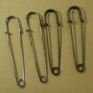 5PCS Iron Kilt Pins Stainless Steel Safety Pins DIY Craft Garment Accessories Supplies DIY Handmade Sewing Craft Tools - CosCouture
