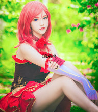 Load image into Gallery viewer, Love Live School Idol Project Nishikino Maki Flower Fairy Tube Tops Anime Cosplay Costumes - CosCouture

