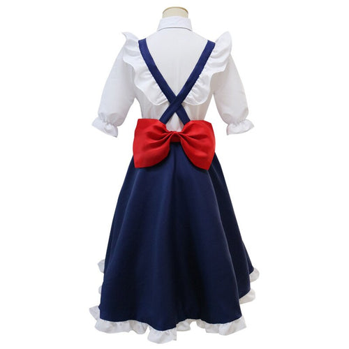 Anime Toru Cosplay Costume Miss Kobayashi's Dragon Maid Toru Wig and Dress Dragon Tail Accessories Halloween Carnival Costumes - CosCouture