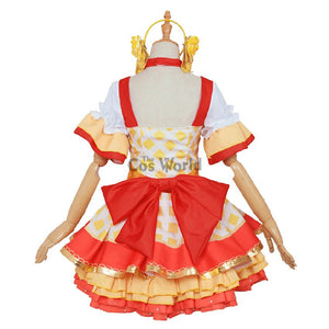 Love Live School Idol Project Hoshizora Rin Flower Bouquet Dress Uniform Outfit Anime Cosplay Costumes - CosCouture