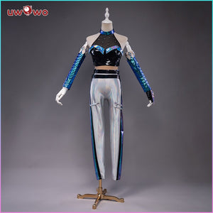 Pre-sale Uwowo LOL KDA Kaisa Cosplay Costume  Game K/DA All Out Outfits League of Legends Daughter of the Void Costumes Outfits - CosCouture