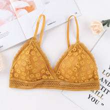 Load image into Gallery viewer, Women Lace Padded Bras Beauty Back Wrapped Chest Comfortable Wire Free Bras Lingerie
