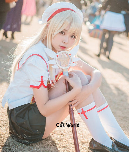 FGO Fate Grand Order Illyasviel Von Einzbern Sprite 1 School Uniform Tops Dress Sailor Suit Outfit Games Cosplay Costumes - CosCouture
