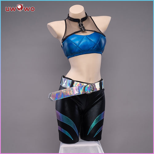 Pre-sale LOL Akali Cosplay Costume Game League of Legends Cosplay K/DA All Out Outfit Women - CosCouture