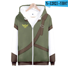 Load image into Gallery viewer, The Legend of Zelda 3D Printed Hoodie Sweatshirt Boys Girls Casual Outerwear Jacket Coat Teen Clothes - CosCouture
