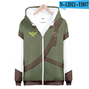 The Legend of Zelda 3D Printed Hoodie Sweatshirt Boys Girls Casual Outerwear Jacket Coat Teen Clothes - CosCouture