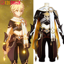 Load image into Gallery viewer, Genshin Impact Kong Cosplay Costume Male Traveler Aether Outfit COSPLAYONSEN Custom Made - CosCouture
