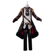 Load image into Gallery viewer, Pre-sale Game Genshin Impact Diluc The Dark Side of Dawn Cosplay Costume Darknight Hero Handsome Nobiliary Uniform - CosCouture

