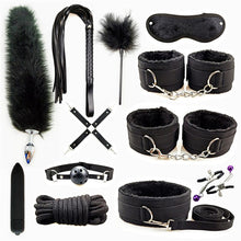 Load image into Gallery viewer, Leather BDSM Kit Bondage Set Adult Toys Sex Games Handcuffs Whip sm Sex Toy Kits Exotic Accessories Erotic Sex Toys for Couples
