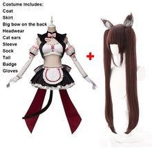 Load image into Gallery viewer, Anime Nekopara Cosplay Dresses Chocolat Maid Outfit Vanilla Costume La Soleil Women Wigs Halloween Racing Girl Costumes - CosCouture
