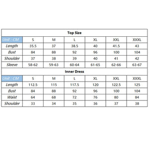 ROLECOS Violet Evergarden Cosplay Costume Anime Violet Evergarden Costume for Women Halloween (Top + Dress + Gloves) Size S-3XL
