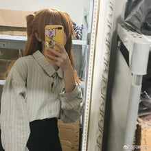 Load image into Gallery viewer, EVA Asuka Langley Soryu Long Orange Heat Resistant Synthetic Hair with 2 Ponytail Clips + Free Wig Cap / Prop Hairpin Headwear - CosCouture
