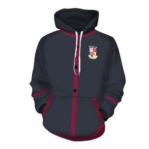 2020 Costume The Umbrella Academy Cosplay Hoodies Adult College Uniform Jackets Hooded Sweater Halloween Party Costumes - CosCouture