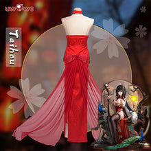 Load image into Gallery viewer, Game Azur Lane Taihou Cheongsam Ver. Cosplay Costume Aircraft Carrier Sexy Women Dress - CosCouture

