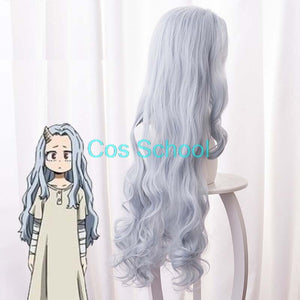 Cos School Boku no Hero Academia Eri Cosplay Wigs My Hero Academia Eri Wigs Anime With the Same Gray Long Hair - CosCouture