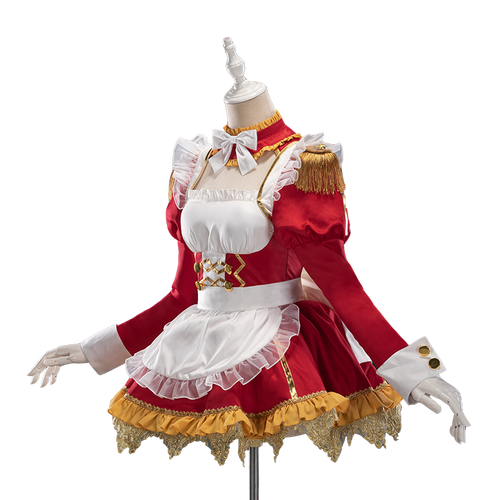 Uwowo Anime Fate/Grand Order Nero Maid Dress Lovely Sexy Uniform Cosplay Costume Hallowee Suit For Women - CosCouture