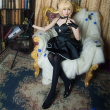 Load image into Gallery viewer, Women Anime FGO Zero Fate Black Dress Fate Stay Night Saber Alter Arturia Pendragon Cosplay Costume Halloween Costume for Women - CosCouture
