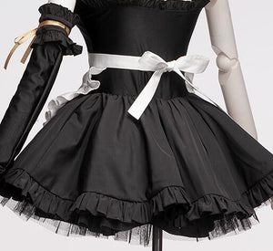 UWOWO Anime FGO Game Ereshkigal Cosplay Costume Maid Uniform Cosplay Costume Women Girls Cute Dress Costume - CosCouture