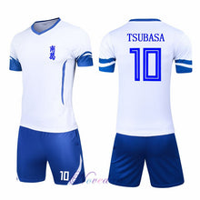Load image into Gallery viewer, Japan Captain Tsubasa Jersey Suit Nankatsu Elementary School Tsubasa Ozora Cosplay Anime Football Shirt Clothing Sets - CosCouture
