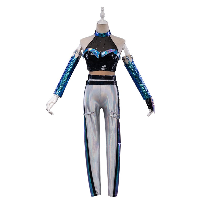 Pre-sale Uwowo LOL KDA Kaisa Cosplay Costume  Game K/DA All Out Outfits League of Legends Daughter of the Void Costumes Outfits - CosCouture
