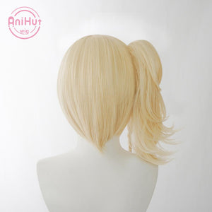 【Anihut】Miyashita Ai Cosplay Wig PERFECT DREAM PROJECT Cosplay  Blonde Hair Miyashita Ai LoveLive PDP - CosCouture