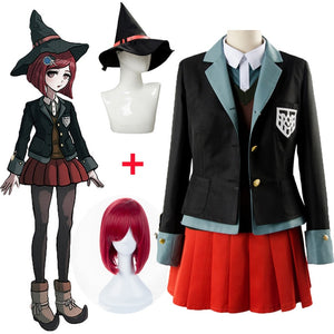 Danganronpa V3: Killing Harmony Yumeno Cosplay Costume Himiko Cosplay Wig Girl's JK Uniform Set Halloween Man Woman Costumes - CosCouture