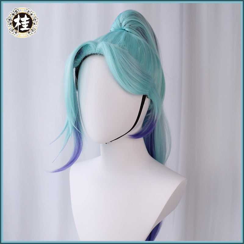 Vayne Wig LOL Spirit Blossom LOL Cosplay Hair Hot Halloween Game League Of Legends Vayne - CosCouture