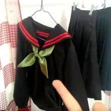 Load image into Gallery viewer, Anime Demon Slayer Kimetsu no Yaiba Cosplay Nezuko Kamado Makomo Cosplay Costume JK School Uniforms Sailor Suit Girls Women - CosCouture

