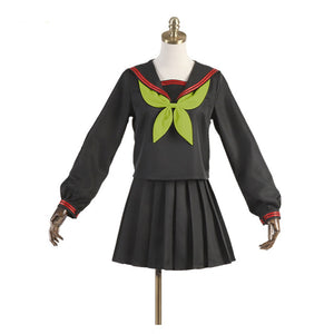 Anime Demon Slayer Kimetsu no Yaiba Cosplay Nezuko Kamado Makomo Cosplay Costume JK School Uniforms Sailor Suit Girls Women - CosCouture